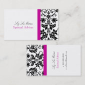 Carte De Visite PixDezines Tanza Damask/do-it-yourself couleurs !  (Devant / Derrière)