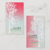 Carte De Visite PixDezines Trimmers de l'arbre en chêne blanc ♥ ♥ (Devant / Derrière)