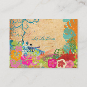 Carte De Visite PixDezines vagues hula vintages