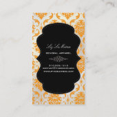 Carte De Visite PixDezines Vendome Damask (Dos)