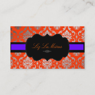 Carte De Visite PixDezines Vendome Damask