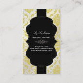 Carte De Visite PixDezines Vendome Damask (Dos)