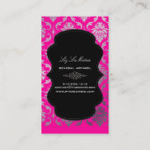 Carte De Visite PixDezines Vendome Damask (Dos)