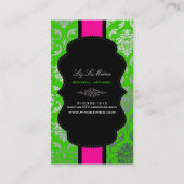 Carte De Visite PixDezines Vendome Damask (Dos)