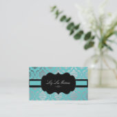 Carte De Visite PixDezines Vendome Damask (Debout devant)