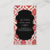 Carte De Visite PixDezines Vendome Damask (Dos)