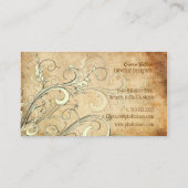 Carte De Visite PixDEzines Vintage à la vanille (Dos)