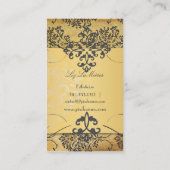 Carte De Visite PixDezines Vintage Florentius Damask (Dos)