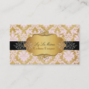 Carte De Visite PixDezines vintage la paloma damask