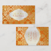 Carte De Visite PixDezines vintage leila damask (Devant / Derrière)