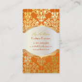 Carte De Visite PixDezines vintage leila damask (Dos)