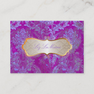 Carte De Visite PixDezines vintage natasha damask