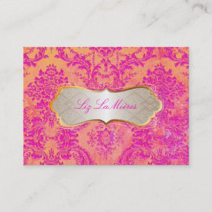 Carte De Visite PixDezines vintage natasha damask