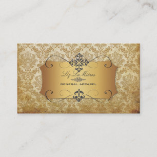Carte De Visite PixDezines vintage piqué damask