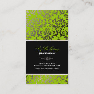 Carte De Visite PixDezines vintage rossi damask/do-it-yourself arr