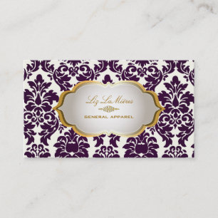 Carte De Visite PixDezines vintage versailles damask