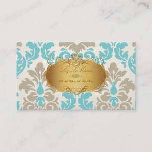 Carte De Visite PixDezines vintage versailles damask