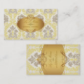Carte De Visite PixDezines vintage versailles damask (Devant / Derrière)