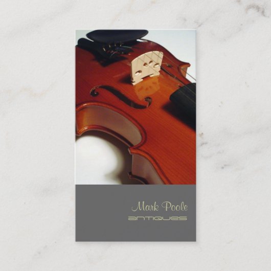 Carte De Visite PixDezines Violon/do-it-yourself couleur/carte de (Devant)