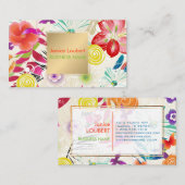 Carte De Visite PixDezines Wailea/do-it-yourself arrière - plan (Devant / Derrière)