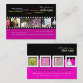 Carte De Visite PixDezines wedding planner/do-it-yourself couleurs (Devant / Derrière)