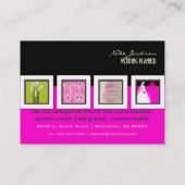Carte De Visite PixDezines wedding planner/do-it-yourself couleurs (Dos)