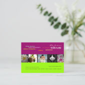 Carte De Visite PixDezines wedding planner/do-it-yourself couleurs (Debout devant)