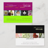 Carte De Visite PixDezines wedding planner/do-it-yourself couleurs (Devant / Derrière)