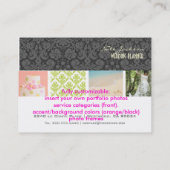 Carte De Visite PixDezines wedding planner/do-it-yourself couleurs (Dos)