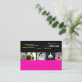 Carte De Visite PixDezines wedding planner/do-it-yourself couleurs (Debout devant)