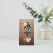 Carte De Visite PixDezines, Wedding planner+Fidora Damask (Debout devant)