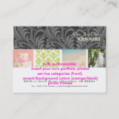 Carte De Visite PixDezines wedding planners/do-it-yourself couleur (Dos)