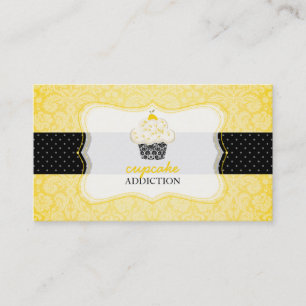 Carte De Visite PixDezines zeste citron cupcake/pâtisserie