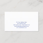 Carte De Visite Pixel Hand in Contact With Human Hand | Futuristic (Dos)