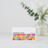 Carte De Visite Pixel Motif v2 01 (Debout devant)