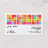 Carte De Visite Pixel Motif v2 01 (Dos)