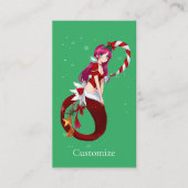 Carte De Visite Pixie de Noël Mermaid Thunder_Cove (Devant)