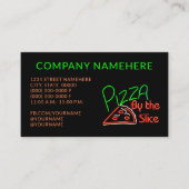 Carte De Visite Pizza (Devant)
