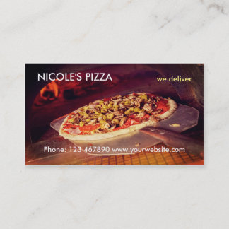 Carte De Visite Pizza