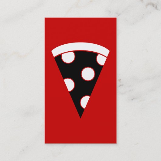 Carte De Visite pizza (Devant)