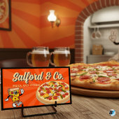 Carte De Visite Pizza délicieuse - Personnalisable et professionne