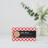Carte De Visite Pizza Italienne (Debout devant)