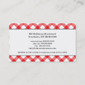 Carte De Visite Pizza Italienne (Dos)