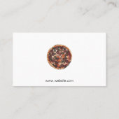 Carte De Visite Pizza Shop (Dos)