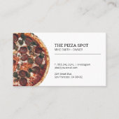 Carte De Visite Pizza Shop (Devant)