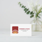 Carte De Visite Pizza Shop (Debout devant)