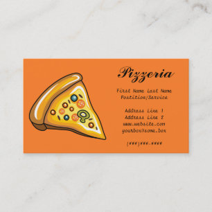 Carte De Visite Pizzeria