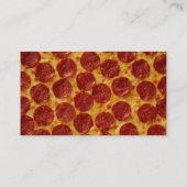 Carte De Visite Pizzeria (Dos)