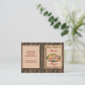 Carte De Visite Pizzeria (Debout devant)