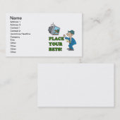 Carte De Visite Placez vos paris (Devant / Derrière)